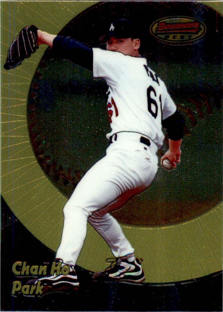 1998 Bowman's Best Chan Ho Park . Los Angeles Dodgers #43
