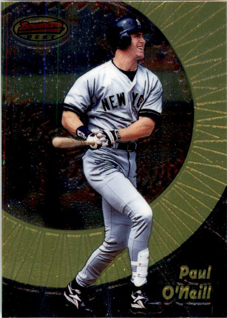 1998 Bowman's Best Paul O'Neill . New York Yankees #55