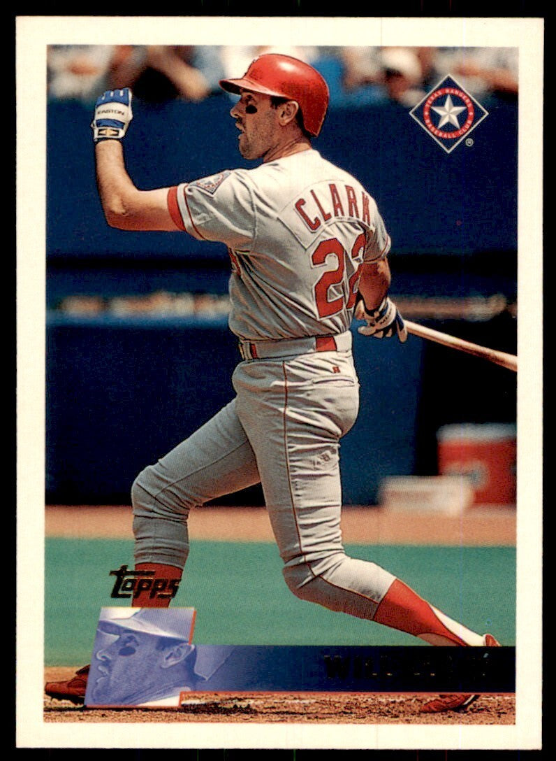 1996 Topps Will Clark Baseball Cards #299