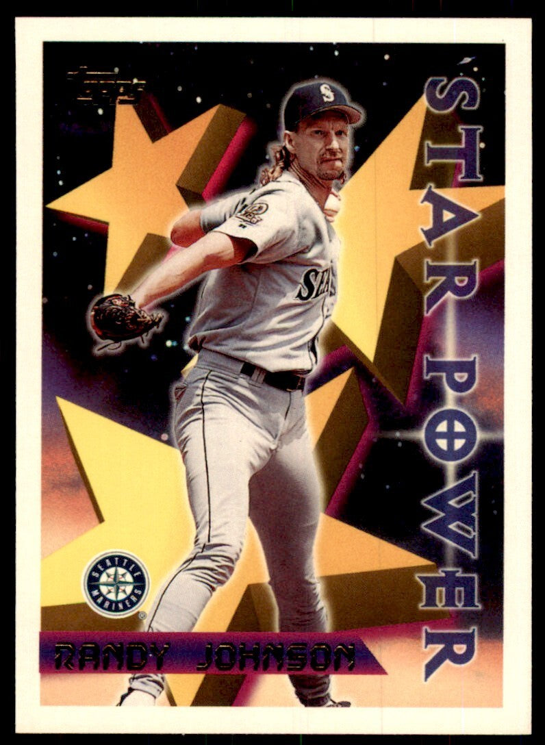 1996 Topps. Randy Johnson A Baseball Cards #224