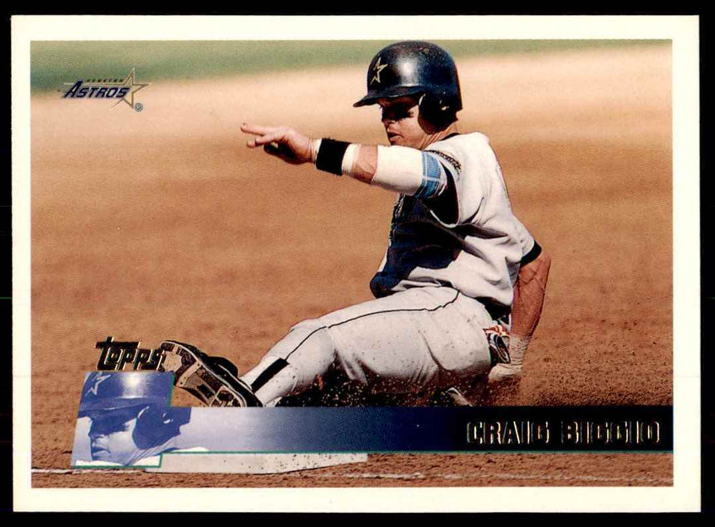 1996 Topps. Craig Biggio Baseball Cards #306