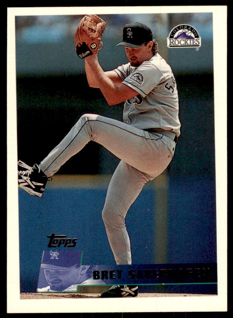 1996 Topps. Bret Saberhagen B Baseball Cards #292