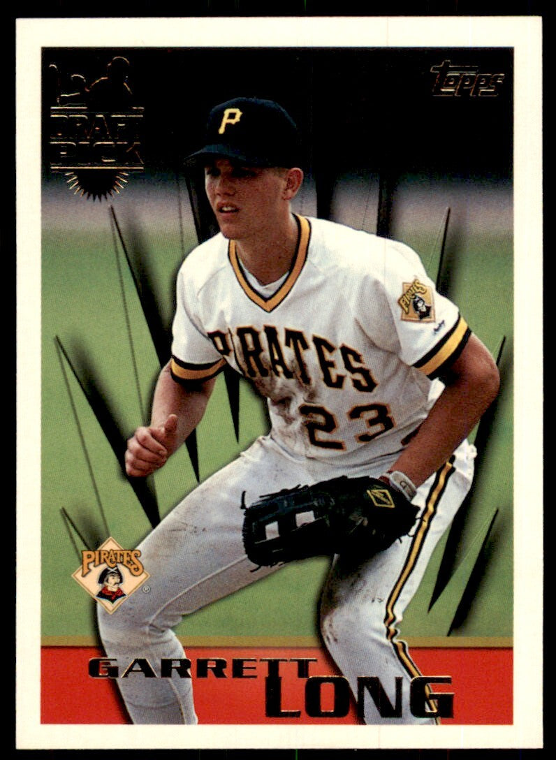 1996 Topps. Garrett Long A Baseball Cards #241