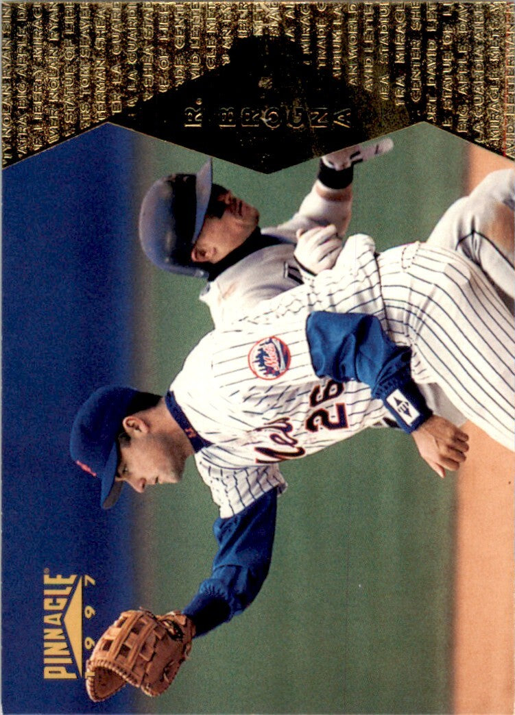 1997 Pinnacle Gold Rico Brogna . New York Mets #115
