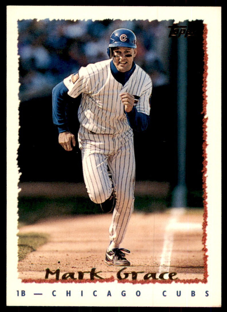 1995 Topps Mark Grace Baseball Cards #90