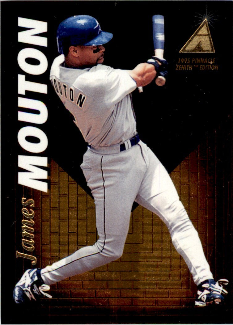1995 Pinnacle Zenith James Mouton . Houston Astros #32