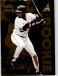 1995 Pinnacle Zenith Curtis Goodwin . Baltimore Orioles #113
