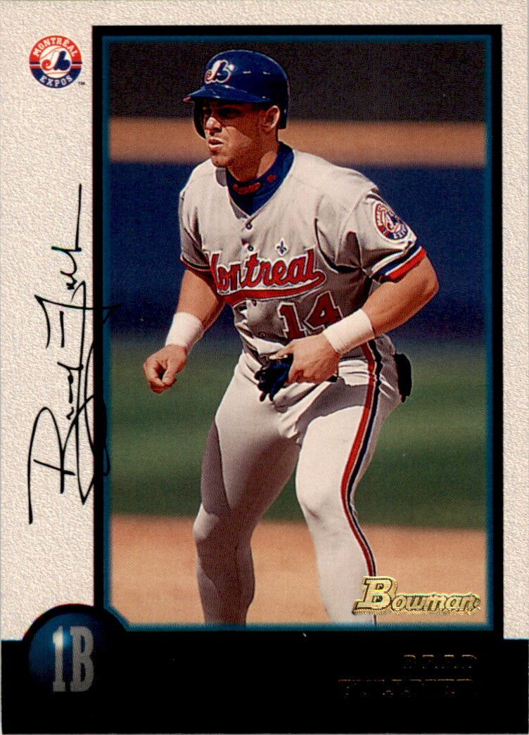 1998 Bowman Brad Fullmer . Montreal Expos #115