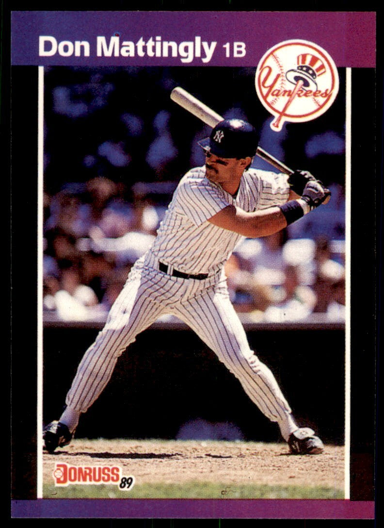 1989 Donruss Don Mattingly Baseball Cards #74