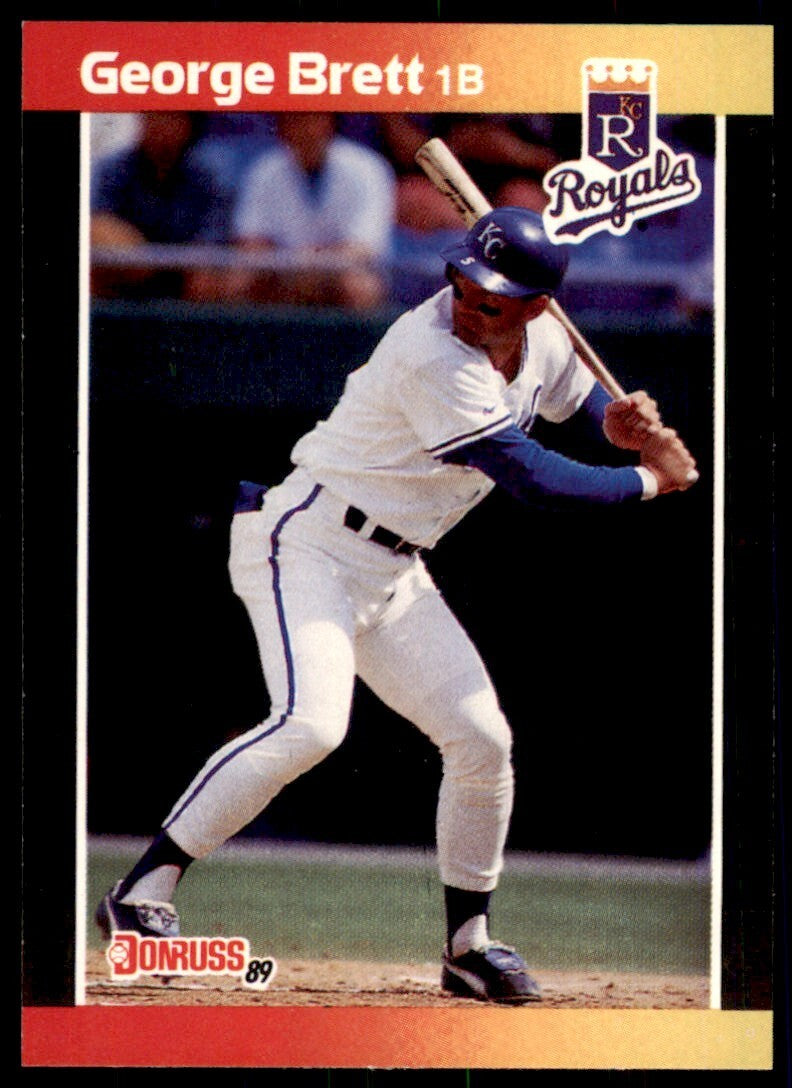 1989 Donruss George Brett Baseball Cards #204