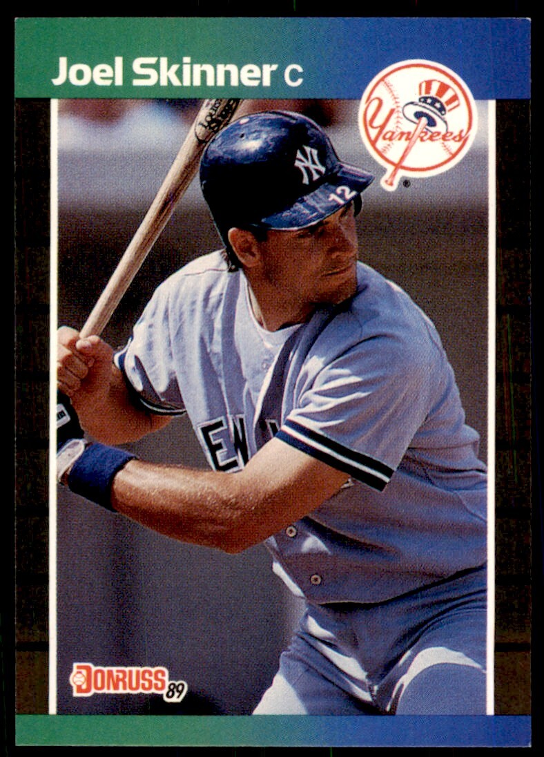 1989 Donruss Joel Skinner Baseball Cards #427