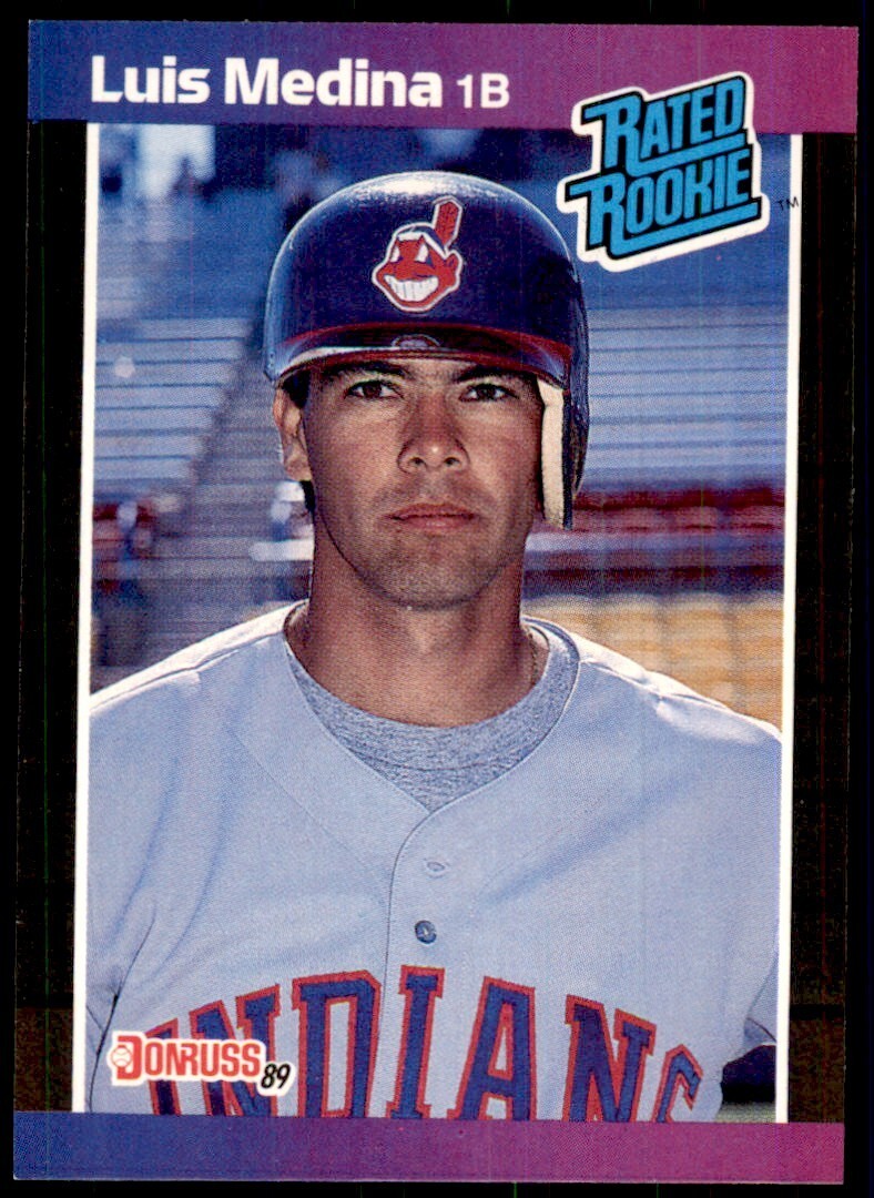 1989 Donruss Luis Medina Baseball Cards #36