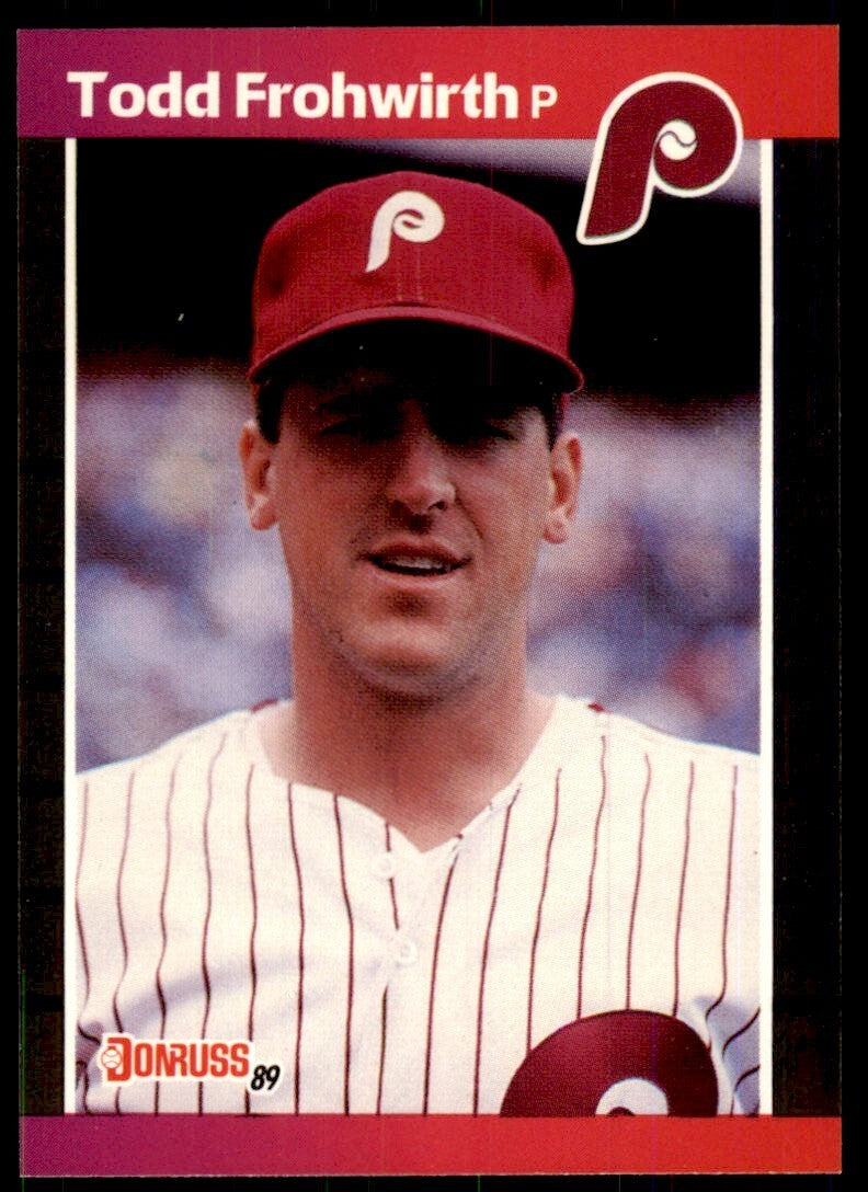 1989 Donruss Todd Frohwirth Baseball Cards #587