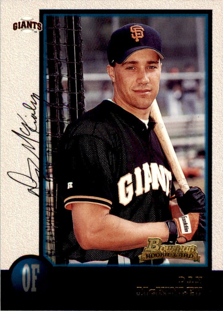 1998 Bowman Dan McKinley . San Francisco Giants #329