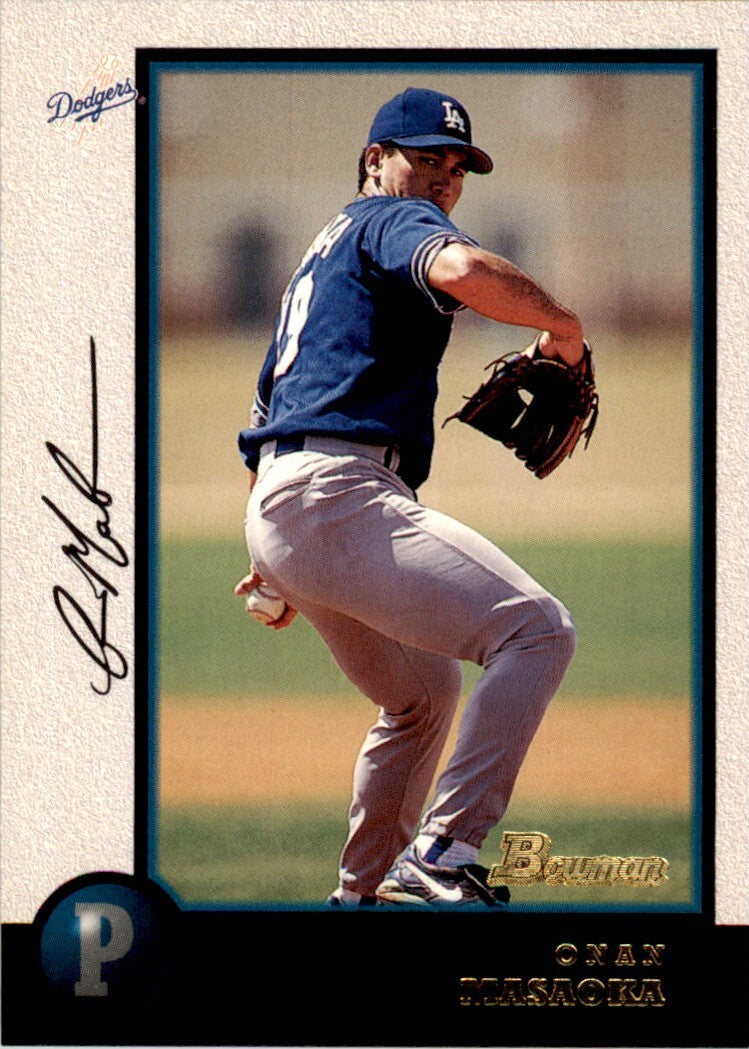 1998 Bowman Onan Masaoka . Los Angeles Dodgers #388