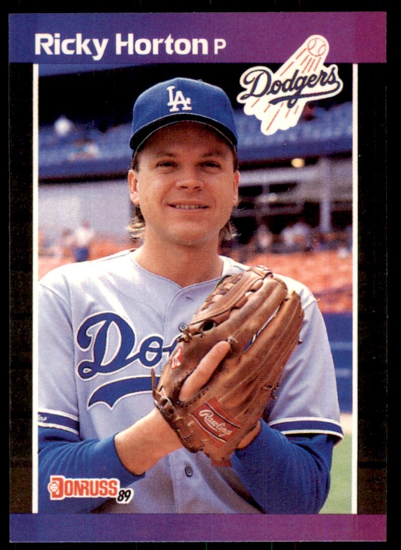 1989 Donruss Ricky Horton A Baseball Cards #582