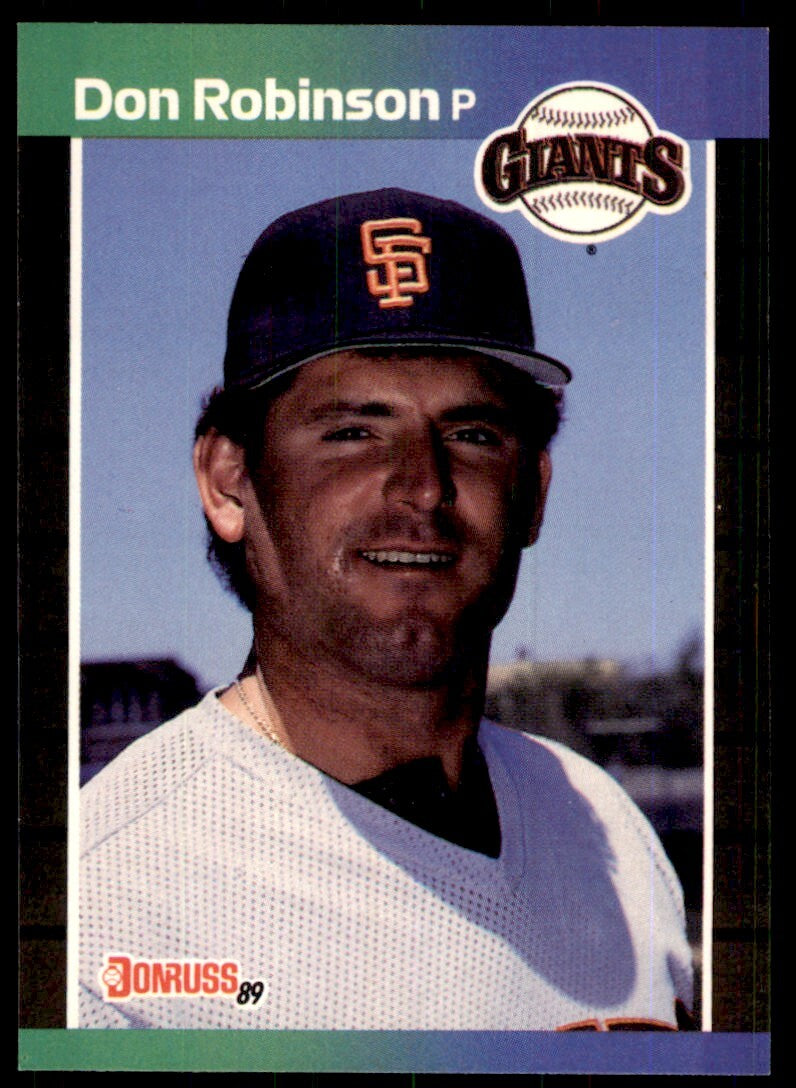 1989 Donruss Don Robinson A Baseball Cards #571