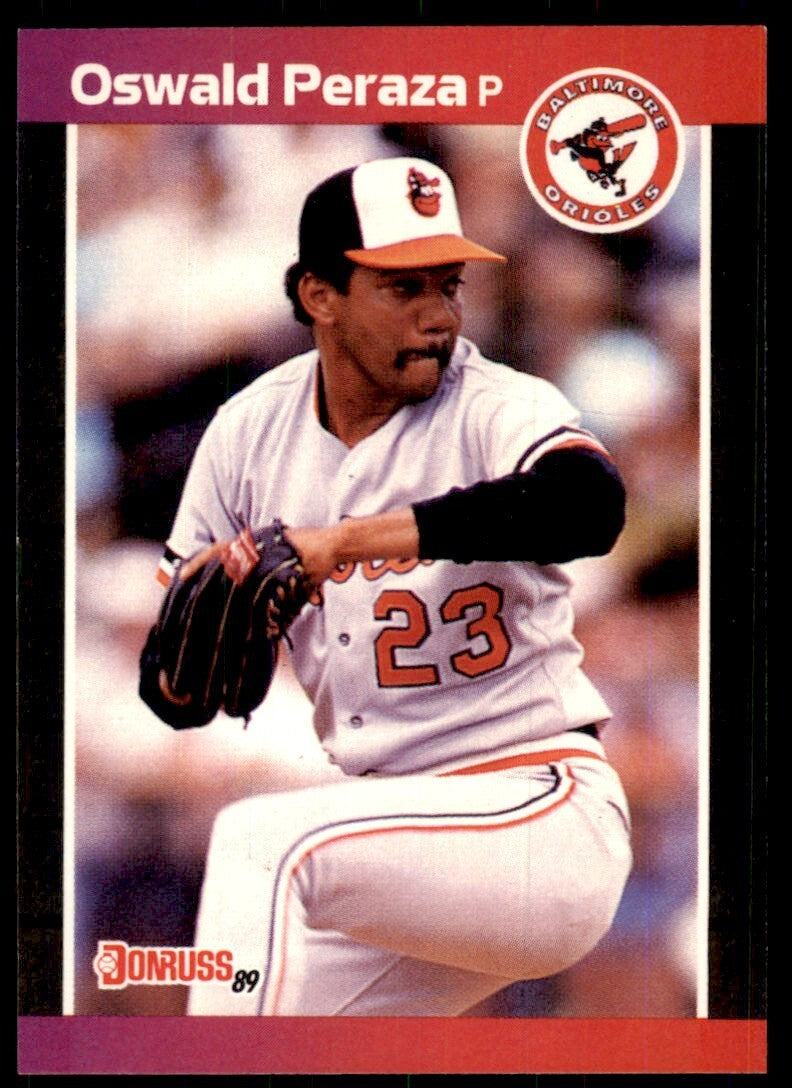 1989 Donruss Oswald Peraza Baseball Cards #524