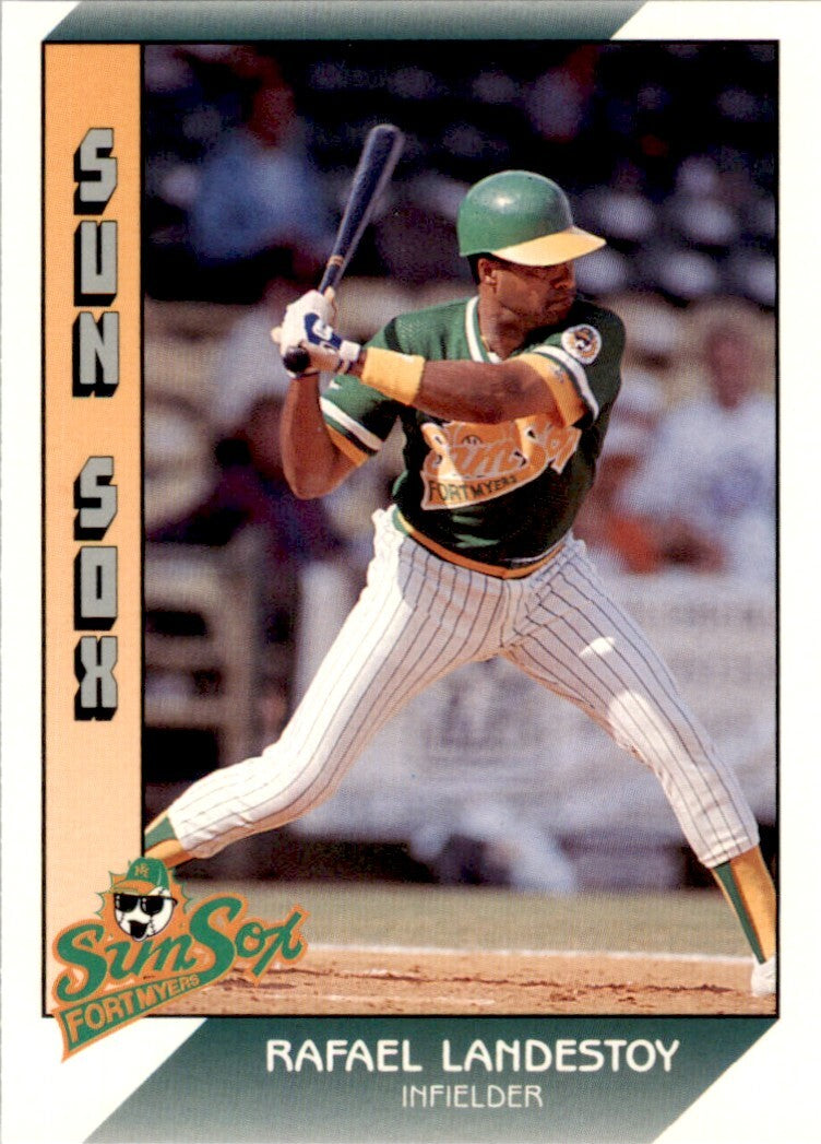 1991 Pacific Senior League Rafael Landestoy . Fort Myers Sun Sox #24