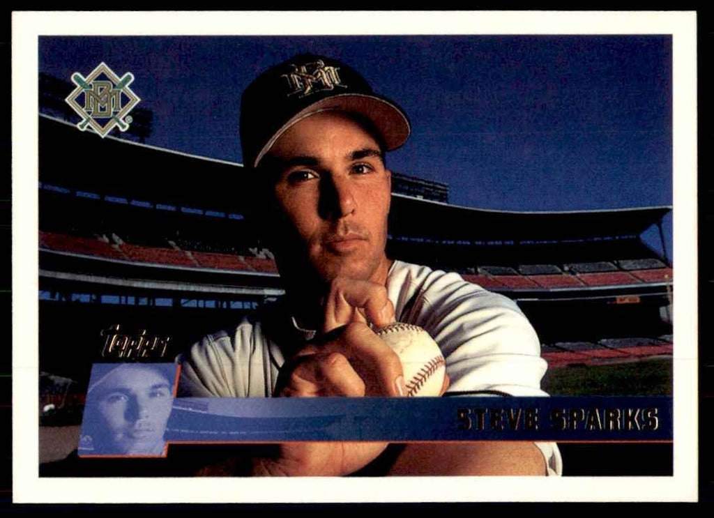 1996 Topps. Steve Sparks Rookie Baseball Cards #279