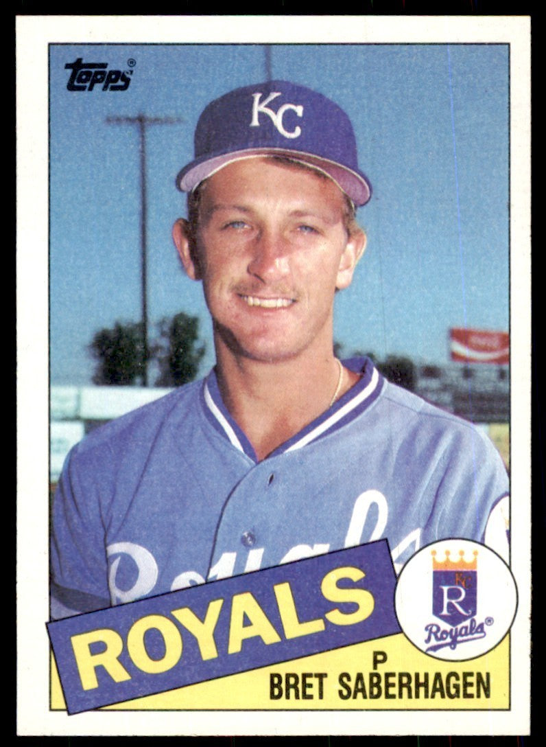 1985 Topps Bret Saberhagen C Baseball Cards #23