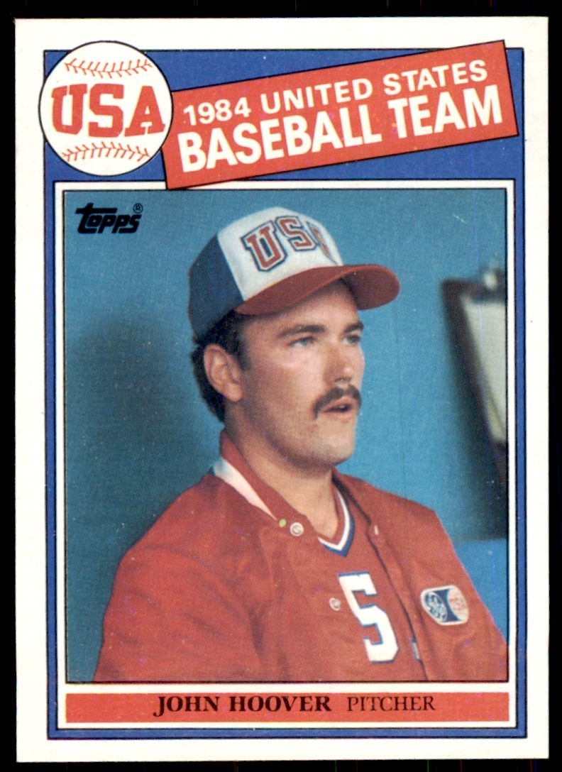 1985 Topps John Hoover B Football Cards #397
