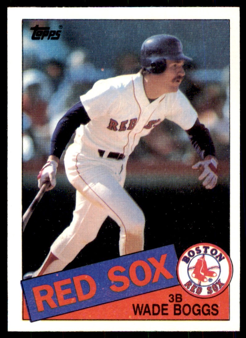 1985 Topps Wade Boggs B Football Cards #350
