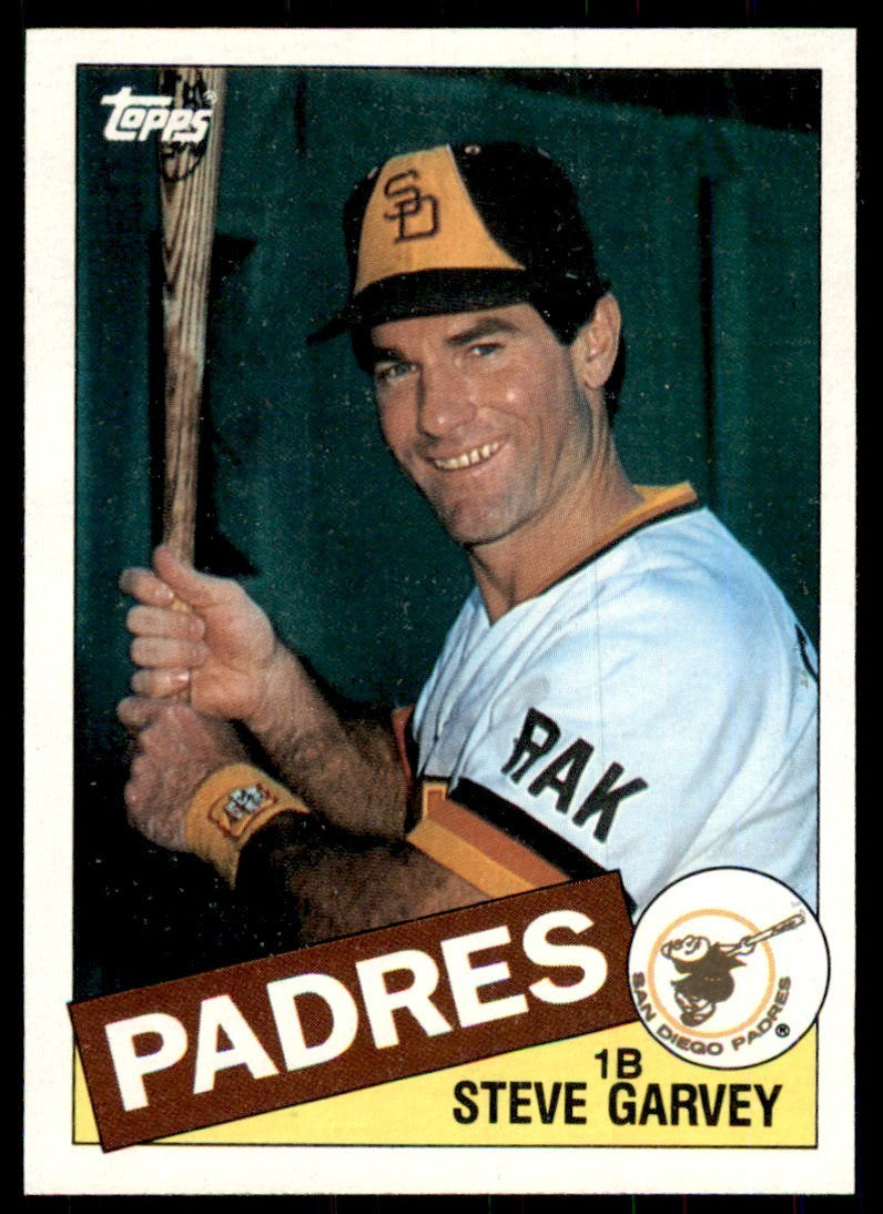 1985 Topps Steve Garvey Football Cards #450
