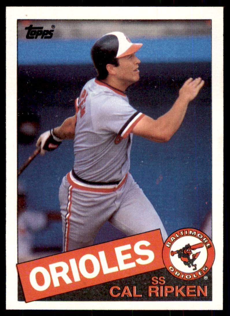 1985 Topps Cal Ripken Football Cards #30