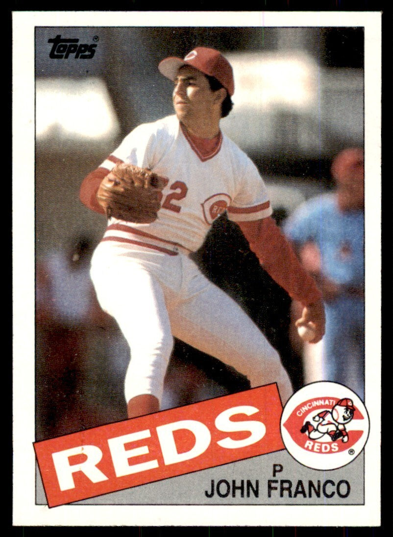 1985 Topps John Franco B Football Cards #417