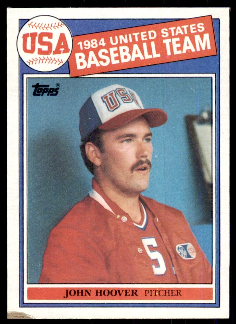 1985 Topps John Hoover A Football Cards #397