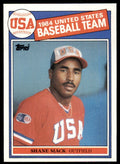 1985 Topps Shane Mack A Football Cards #398