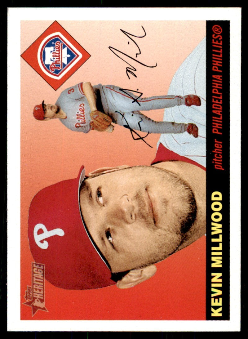 2004 Topps Heritage Kevin Millwood . Philadelphia Phillies #167