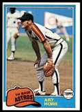 1981 Topps Baseball Card Art Howe Houston Astros #129