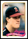 1989 Topps Traded. Jim Abbott . California Angels #2T