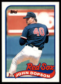 1989 Topps Traded. John Dopson . Boston Red Sox #26T