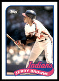 1989 Topps Traded. Jerry Browne . Cleveland Indians #16T