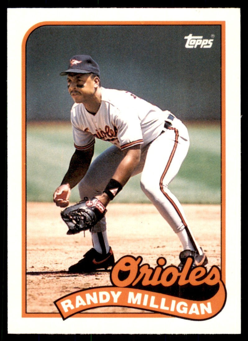 1989 Topps Traded. Randy Milligan . Baltimore Orioles #81T