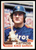 1982 Topps. Kiko Garcia . Houston Astros #377