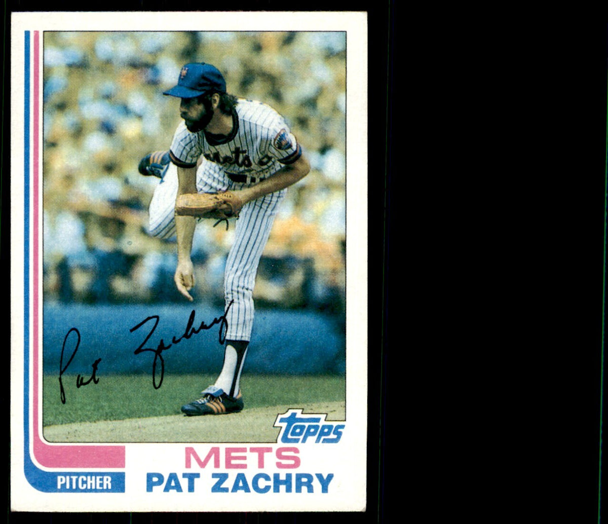 1982 Topps. Pat Zachry. . New York Mets #399