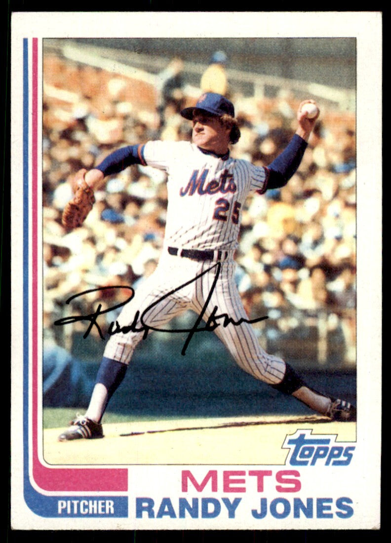 1982 Topps. Randy Jones. . New York Mets #626