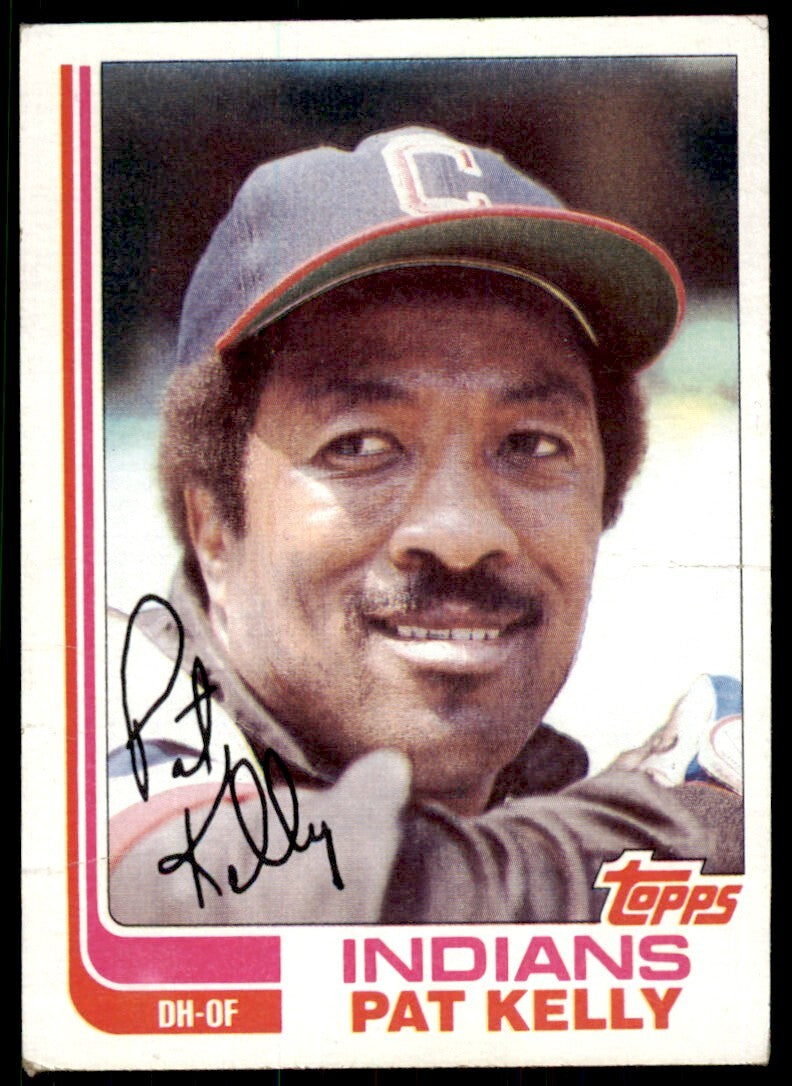 1982 Topps. Pat Kelly. . Cleveland Indians #417