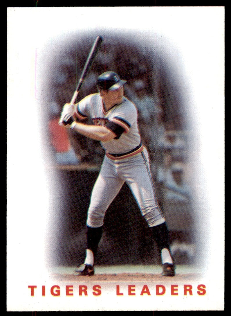 1986 Topps Baseball Card Tigers Leaders: Lance Parrish Detroit Tigers #36