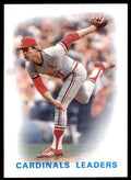 1986 Topps Baseball Card Cardinals Leaders (Bob Forsch) St. Louis Cardinals #66