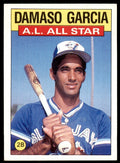 1986 Topps Damaso Garcia Toronto Blue Jays #713