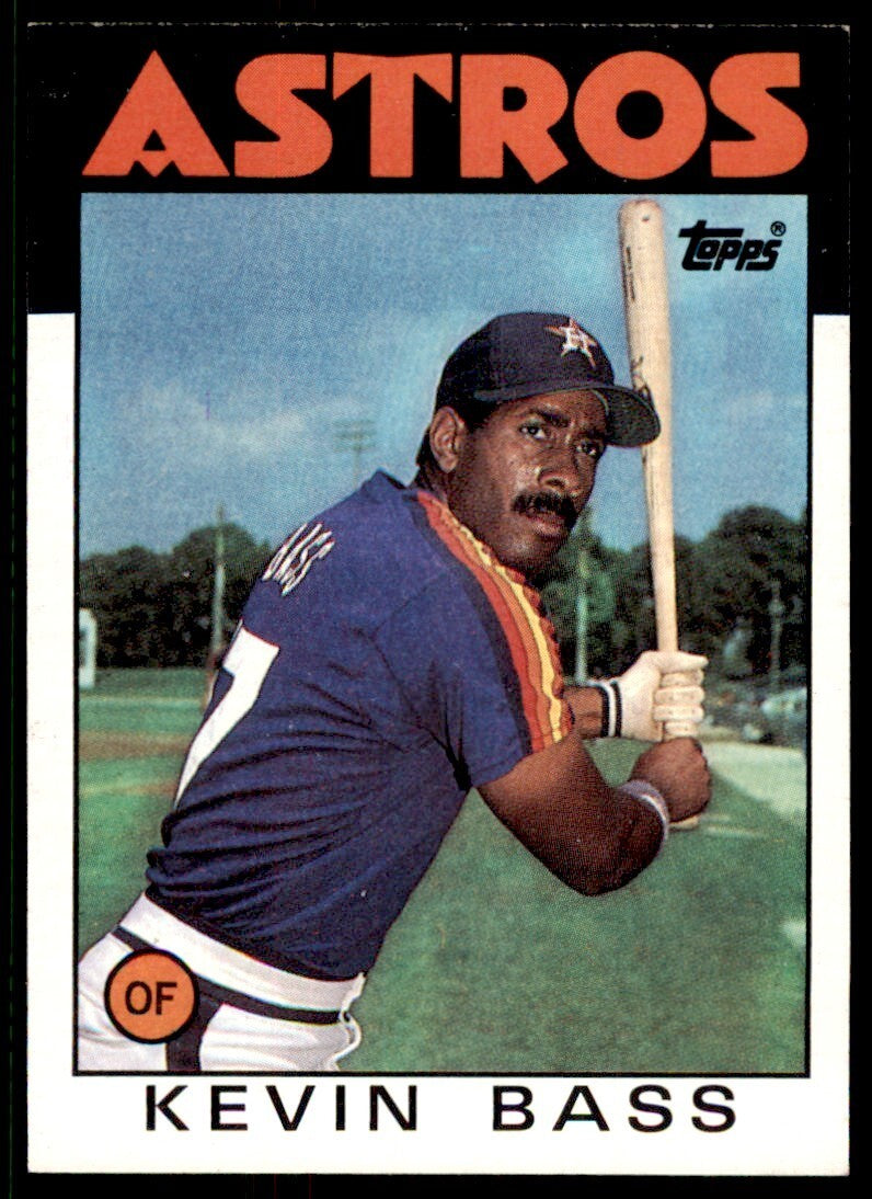 1986 Topps Kevin Bass Houston Astros #458