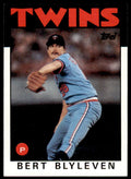 1986 Topps Bert Blyleven F Minnesota Twins #445