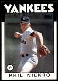 1986 Topps Phil Niekro B New York Yankees #790