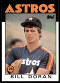 1986 Topps Baseball Card Bill Doran A Houston Astros #57