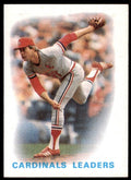 1986 Topps Baseball Card Cardinals Leaders: Bob Forsch St. Louis Cardinals #66